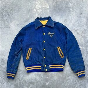 Lower Moreland Blue and Yellow Varsity Jacket